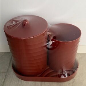 3pc Bathroom Organizer/storage set